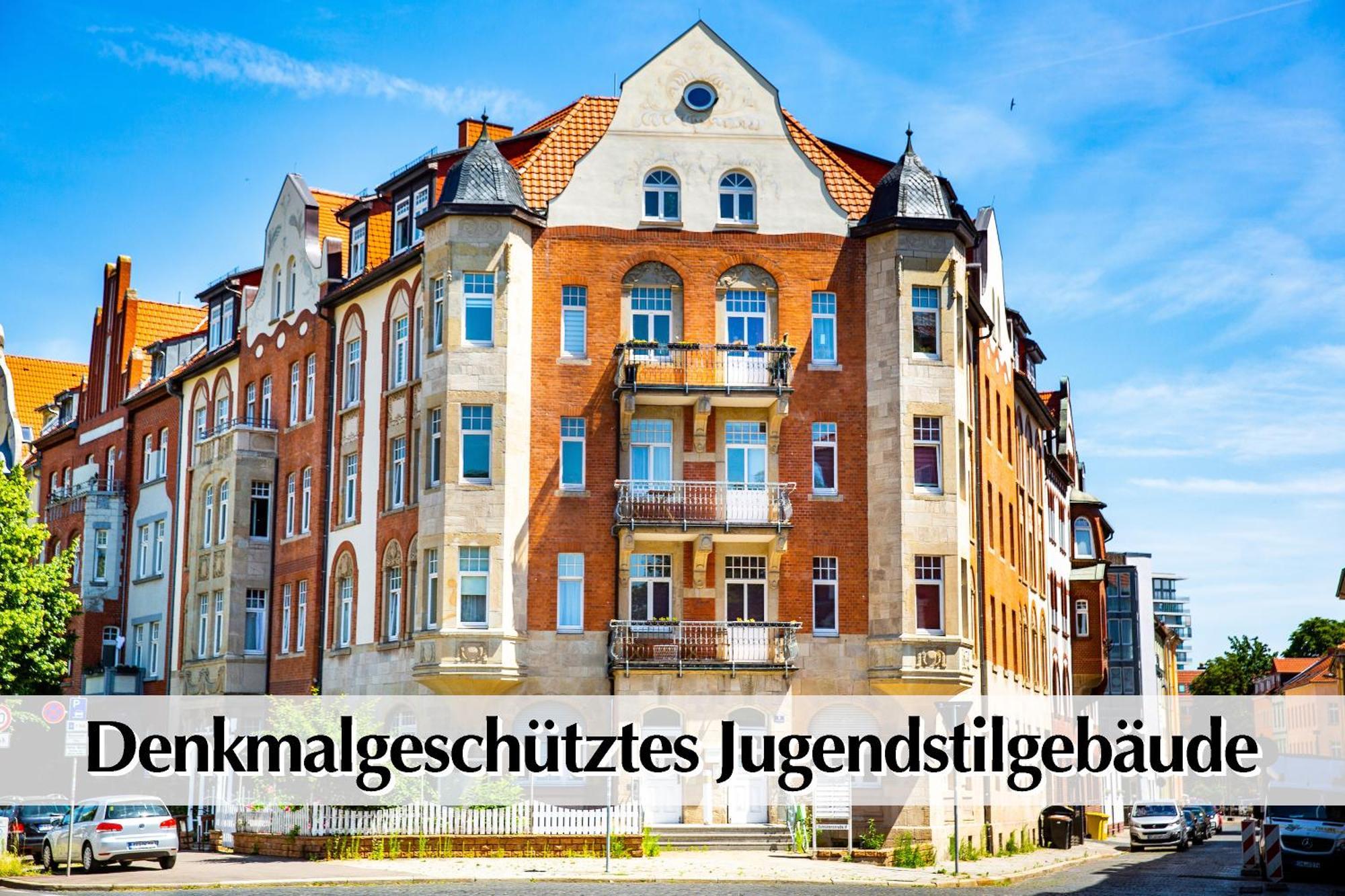 12 Fewos Im Jugendstilhaus Mit Aufzug, Terrasse, Kingsize-Bett, Smart-Tv, Etc Erfurt Eksteriør bilde